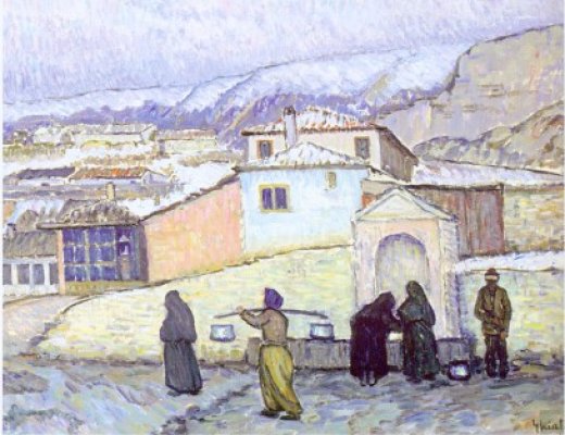 Dimitrie Ghiaţă, artistul care a pictat Balcicul şi iarna